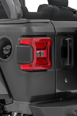 Rough Country Trail Cladding - Rear Corners - Jeep Wrangler JL/Wrangler Unlimited 18-24 DHTP TC13026 Bulk Order