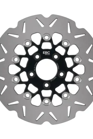 Final Sale EBC 04-10 Harley-Davidson Sportster XL 883 Sportster Standard Rear Black Vee Rotor