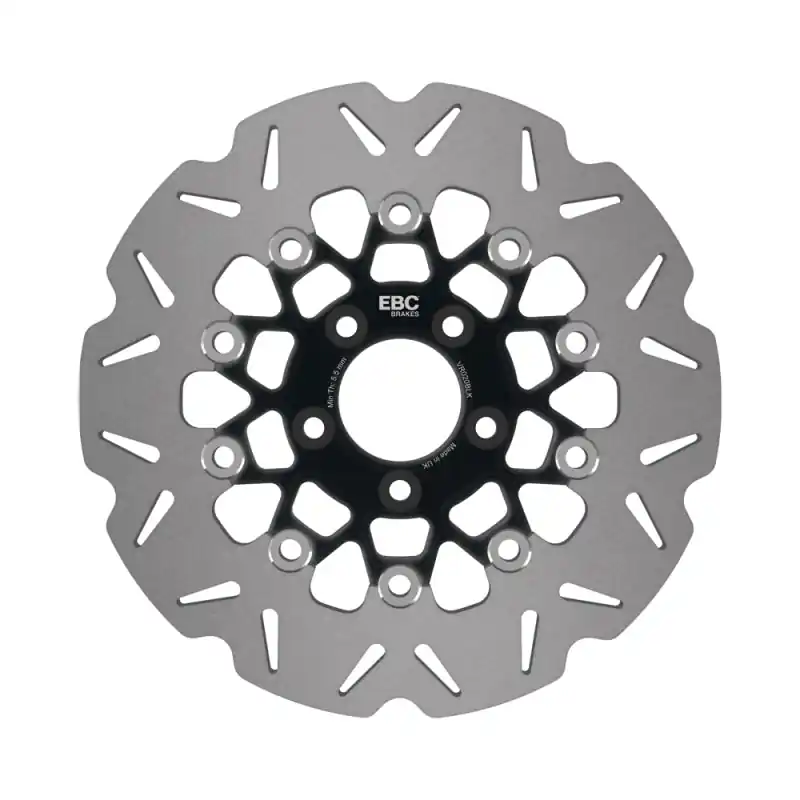 Final Sale EBC 04-10 Harley-Davidson Sportster XL 883 Sportster Standard Rear Black Vee Rotor