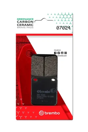 Brembo OE Honda Mbx/Peugeot Vivacity/Sachs Madass Carbon Ceramic Brake Pad - Front Top Rated
