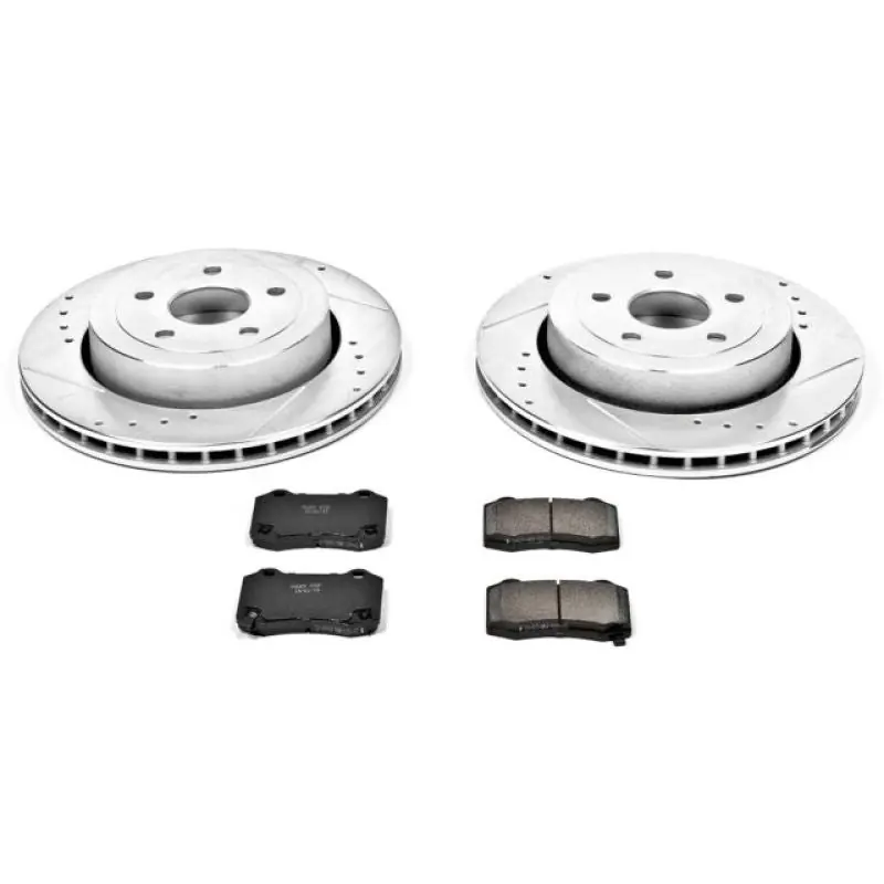 Power Stop 06-10 Jeep Grand Cherokee Rear Z23 Evolution Sport Brake Kit Affordable