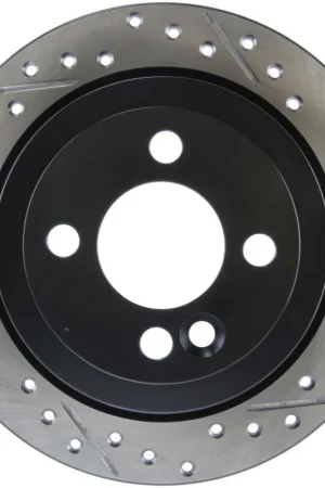 Brand New StopTech 07-09 Mini Cooper/Cooper S Slotted & Drilled Left Rear Rotor