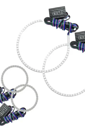 Get Yours Oracle Mini Cooper 05-08 Halo Kit - ColorSHIFT w/o Controller