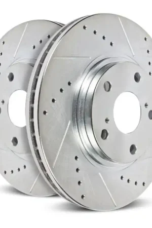 Super Sale Power Stop 08-12 Ford F-350 Super Duty Front Right Evolution Drilled & Slotted Rotor