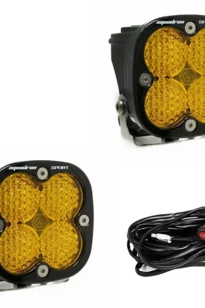 LED Light Pods Baja Amber Lens Work/Scene Pair Squadron Sport Baja Designs Don’t Miss Out
