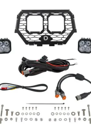 Diode Dynamics 2014-2018 Polaris RZR XP Stage Series LED Grille Kit - Pro White Combo Premium