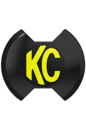 KC HiLiTES SlimLite 8in. LED Light Cover (Cover Only) - Black Direct From Manufacturer