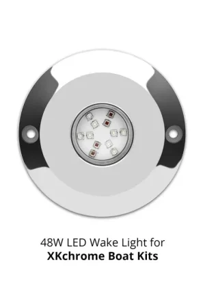 XK Glow RGB LED UNDERWATER LIGHT KIT FOR BOAT 2PC 48W In Demand