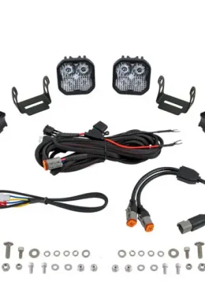 Diode Dynamics SS3 LED Bumper 1 3/4 In Roll Bar Kit Pro - White Combo (Pair) Fresh Stock