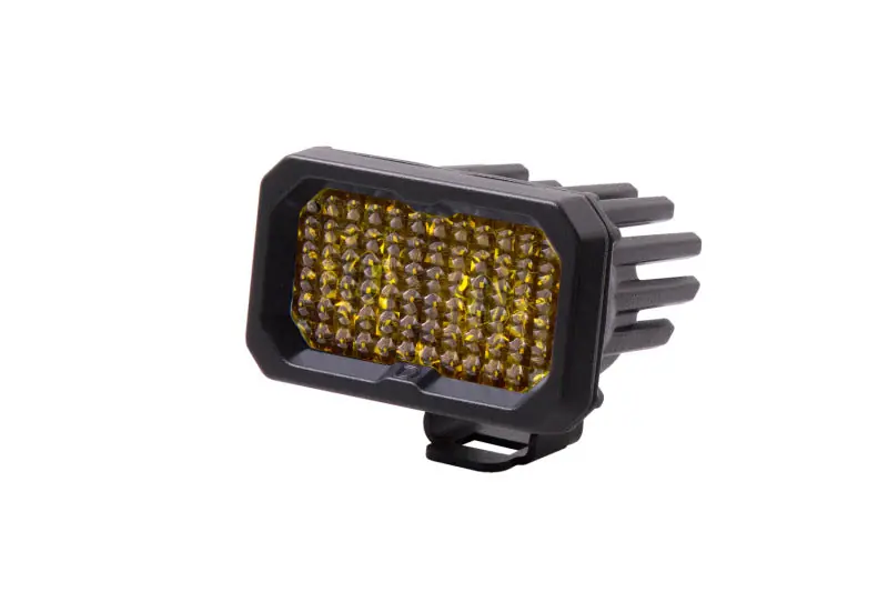 Wholesale Diode Dynamics Stage Series 2 In LED Pod Pro - Yellow Flood Standard ABL Each