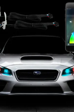 Handmade XK Glow 2xRGB Demon Eye Million Color XKGLOW Smartphone App Controlled Kit