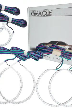 Oracle Dodge Charger 05-10 Triple Ring Halo Kit - ColorSHIFT w/ Simple Controller Markdown