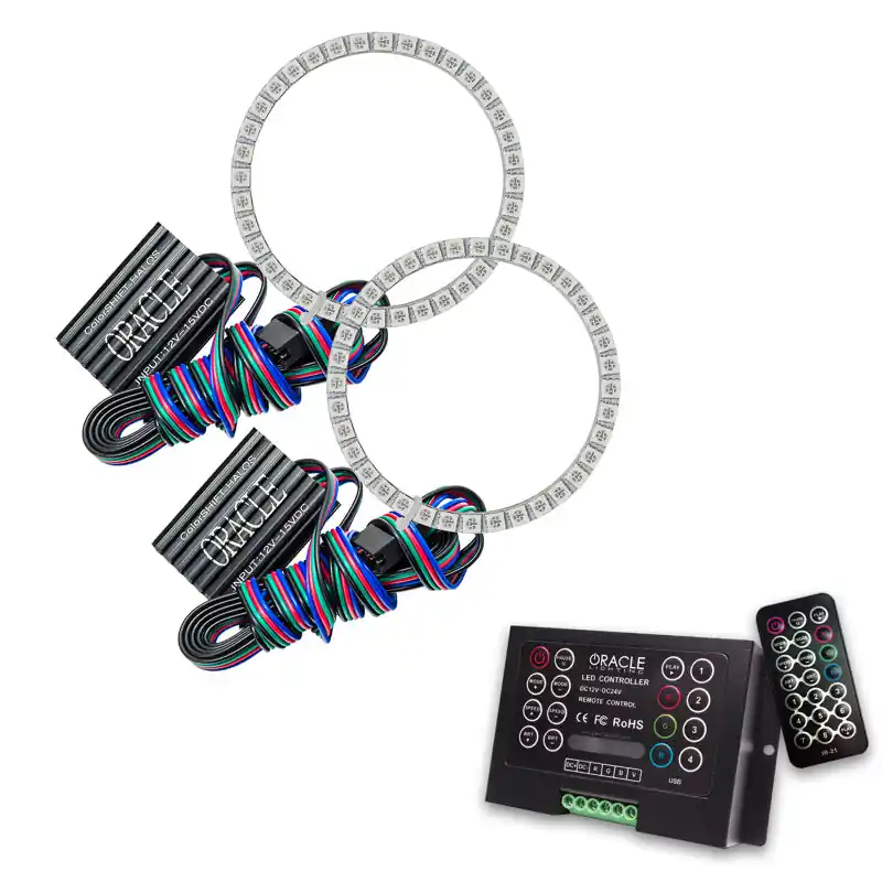 Oracle Nissan 350 Z 06-11 Halo Kit - ColorSHIFT w/ 2.0 Controller Premium