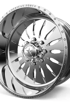 Price Drop American Force Forged Wheels Corona F27 Polished 24x14 -73mm Offset 6x135