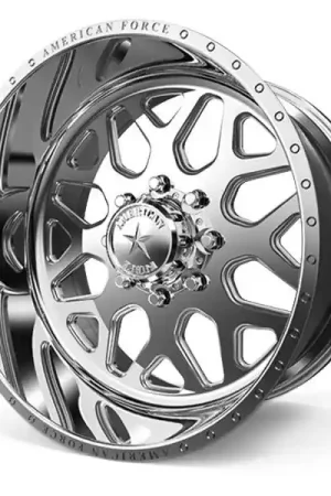 American Force Forged Wheels Flux F30 Polished 20x14 -73mm Offset 5x127 (5x5) Top Rated
