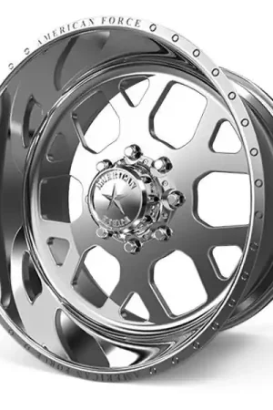 Bulk Order American Force Forged Wheels Shield 98 Polished 22x11 0mm Offset 8x165.1 (8x6.5)