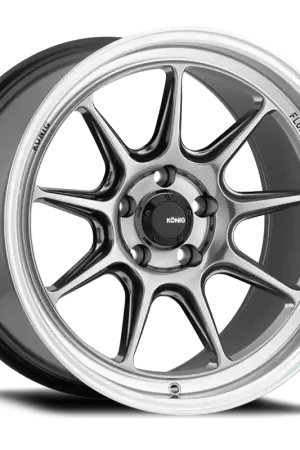 Konig Countergram 18x8.5 5x112 ET43 Hyper Chrome / Machined Lip Grab Now