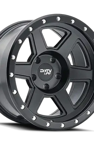 Dirty Life Compound 9315 20x10 / 8x170 BP / -25mm Offset / 125.2mm Hub Matte Black Wheel Affordable