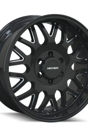 Editor’s Pick Mayhem Wheels Tripwire 8110 Gloss Black Milled Spokes 20x10 -19mm Offset 6x139.7 (6x5.5)
