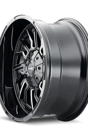 Mayhem 8111 Flywheel 22x10 / 5x127 BP / -19mm Offset / 87.1mm Hub Black w/ Milled Spokes Wheel Get Yours