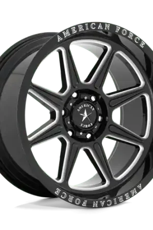 AC002 22X10 6X5.5 G-BLK-MILL -18MM Super Sale