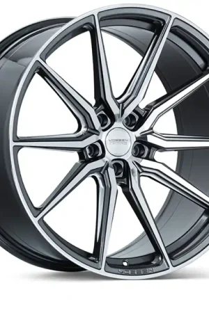 Hot Picks Vossen HF-3 24x10 / 5x150 / ET32 / Deep Face / 110.1 - Gloss Graphite Polished Wheel