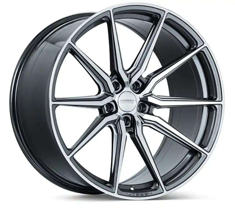 Hot Picks Vossen HF-3 24x10 / 5x150 / ET32 / Deep Face / 110.1 - Gloss Graphite Polished Wheel