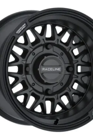 Exclusive Offer Raceline A13B Omega 15x7in/4x156 BP / 10mm Offset /132.5mm Bore - Satin Black Wheel
