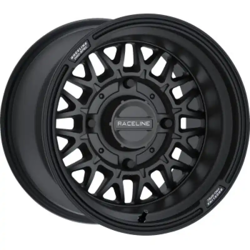 Exclusive Offer Raceline A13B Omega 15x7in/4x156 BP / 10mm Offset /132.5mm Bore - Satin Black Wheel