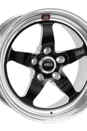 Weld S71 17x10 / 5x4.5 BP / 5.7in. BS Black Wheel (High Pad) - Non-Beadlock Buy Online