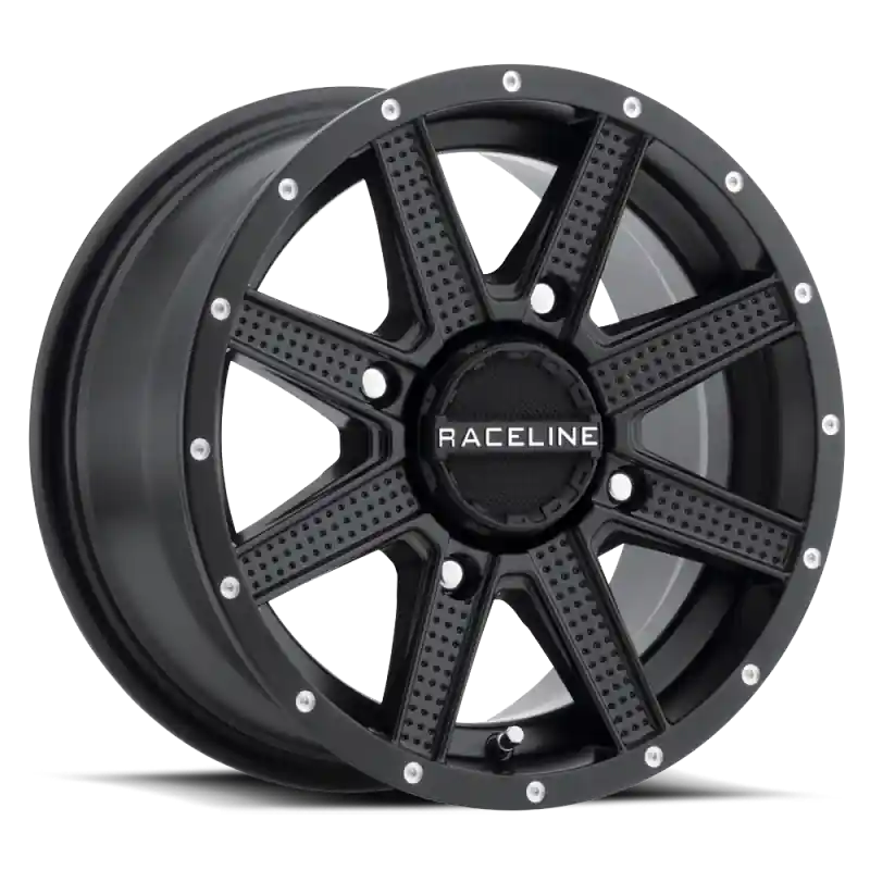 Raceline A92B Hostage 14x7in / 4x137 BP / 10mm Offset / 110.18mm Bore - Satin Black Wheel Limited Offer