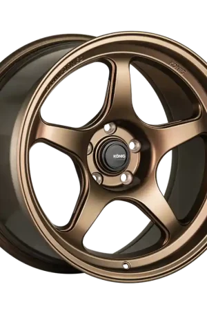 Exclusive Konig Hyperspec 17x9 5x100 ET40 Matte Bronze Wheel (Knurled Bead)