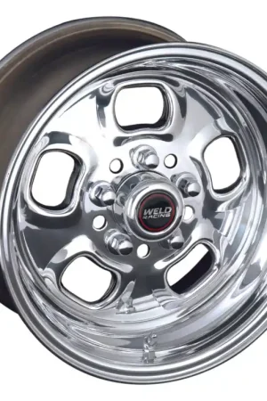Weld Rodlite 15x12 / 5x4.5 & 4.75 BP / 4.5in. BS Polished Wheel - Non-Beadlock In Demand