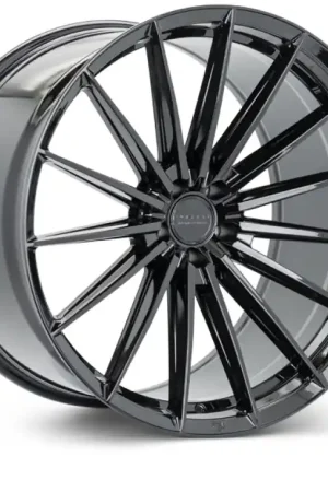 While Supplies Last Vossen HFX-4 24x10 - 5x120 - ET32 - Deep - 72.56 - Gloss Black Wheel