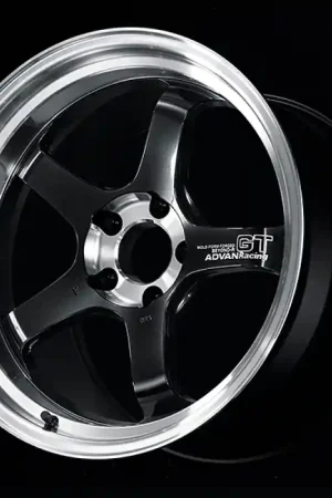 Clearance Advan GT Beyond-R 18X9.5 / +45 Offset / 5x100 BC / 63mm Bore / Diamond Cut and Dark Platinum Black