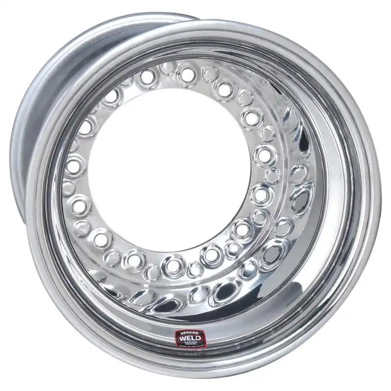 Weld Wide 5 XL Direct Mount 15x10 / 5x10.25 BP / 4in. BS Polished Assembly - Mod Outer Beadlock Best Choice
