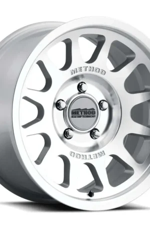 Genuine Method MR703 Bead Grip 17x8.5 0mm Offset 6x135 87.00mm CB Machined/Clear Coat Wheel