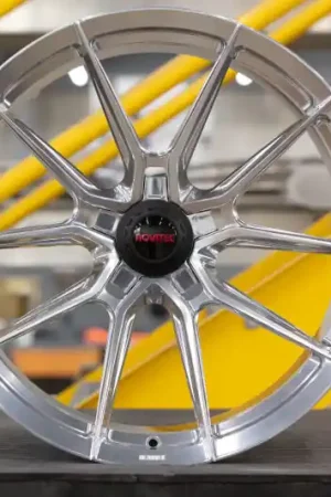 Vossen x Novitec NF10 20x9in - 5x114.3 BP - ET35 - Brushed Gloss Clear Mclaren 720 / 765 Front Wheel Place Order