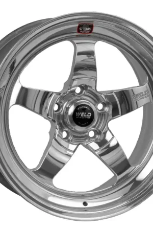 Weld S71 17x10 / 5x4.5 BP / 7.4in. BS Polished Wheel (Low Pad) - Non-Beadlock Top Pick