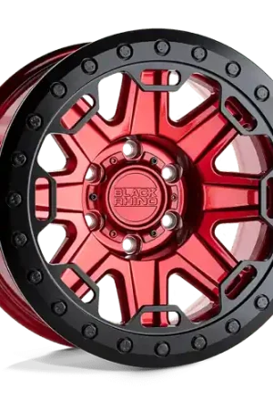 Get Yours BR RIFT BL 17X8.5 6X139 -30 112 CNDY RED