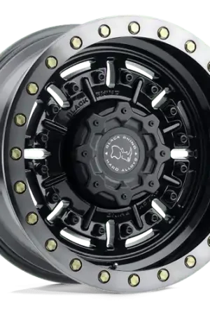 Fast Shipping BR ABRAMS 20X9.5 5X130 +2 84 G-BLK DDT