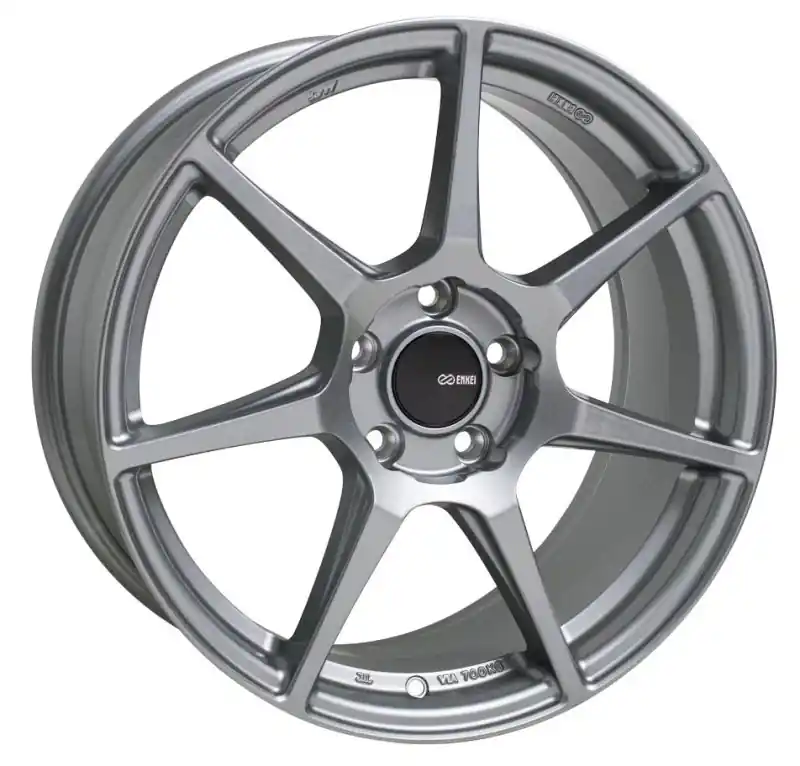 Bargain Enkei TFR 17x8 5x114.3 35mm Offset 72.6 Bore Diameter Storm Gray Wheel