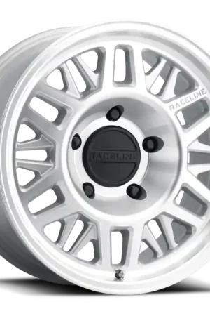 Handmade Raceline 451MC Ryno TR Trailer 13x4.5in / 5X4.5 BP / 0mm Offset / 3.19mm Bore - Machined CC