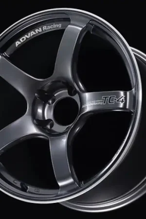 Hot Picks Advan TC4 17x8.0 +35 4x100 Racing Gunmetallic and Ring Wheel