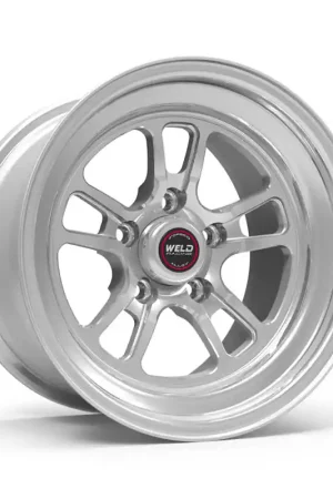 Weld S70 RT-S 15x10in / 5x120.65 BP / 5.5in. BS - Polished Center - Polished Shell Wheel New Arrival