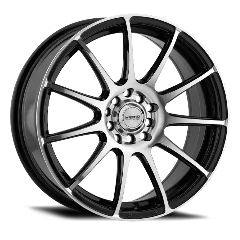Special Discount Maxxim Champ 16x7 10x100/114.3 ET40 Machined Face / Gloss Black