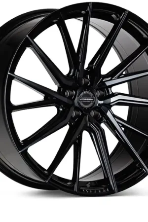 Vossen HF-4T 22x10.5 / 5x112 / ET30 / Deep Face / 66.5 - Double Tinted - Gloss Black - Left Wheel Deal