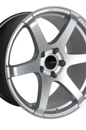 Enkei T6S 18x8.5 50mm Offset 5x114.3 Bolt Pattern 72.6 Bore Matte Silver Wheel Money Back Guarantee