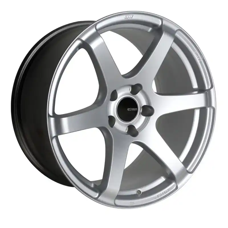 Enkei T6S 18x8.5 50mm Offset 5x114.3 Bolt Pattern 72.6 Bore Matte Silver Wheel Money Back Guarantee