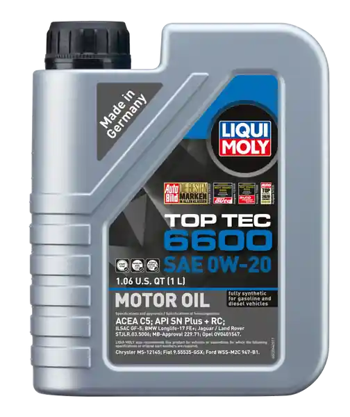 Best Seller LIQUI MOLY 1L Top Tec 6600 Motor Oil SAE 0W20